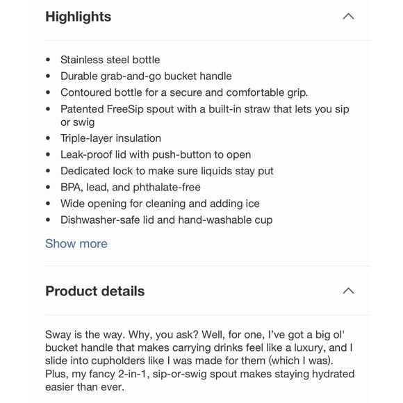 Special Edition Owala 30oz Stainless Steel FreeSip Water Bottle - Wintergreen - Picture 14 of 14